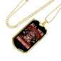 All Are Created Equal Firefighter Gift Stainless Steel or 18k Gold Dog Tag 24" Chain-Express Your Love Gifts