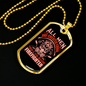 All Are Created Equal Firefighter Gift Stainless Steel or 18k Gold Dog Tag 24" Chain-Express Your Love Gifts