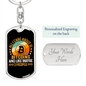 All I CAre About is Bitcoin Crypto Keychain Stainless Steel or 18k Gold Dog Tag Keyring-Express Your Love Gifts
