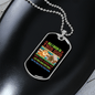 All I Need is This God Necklace Stainless Steel or 18k Gold Dog Tag 24" Chain-Express Your Love Gifts