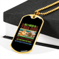 All I Need is This God Necklace Stainless Steel or 18k Gold Dog Tag 24" Chain-Express Your Love Gifts