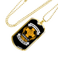 All The Possibilities Necklace Stainless Steel or 18k Gold Dog Tag 24" Chain-Express Your Love Gifts