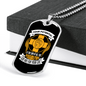 All The Possibilities Necklace Stainless Steel or 18k Gold Dog Tag 24" Chain-Express Your Love Gifts