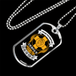 All The Possibilities Necklace Stainless Steel or 18k Gold Dog Tag 24" Chain-Express Your Love Gifts