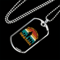 All These Dogs Necklace Stainless Steel or 18k Gold Dog Tag 24" Chain-Express Your Love Gifts