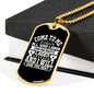 All Who Labor Matthew 11:28 Necklace Stainless Steel or 18k Gold Dog Tag 24" Chain-Express Your Love Gifts