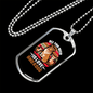 All You Need Is Love 3 Dogs Necklace Stainless Steel or 18k Gold Dog Tag 24" Chain-Express Your Love Gifts