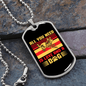 All You Need Is Love And a Dog Gold Necklace Stainless Steel or 18k Gold Dog Tag 24" Chain-Express Your Love Gifts