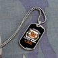 All You Need is Love and a Dog Necklace Stainless Steel or 18k Gold Dog Tag 24" Chain-Express Your Love Gifts