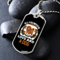 All You Need is Love and a Dog Necklace Stainless Steel or 18k Gold Dog Tag 24" Chain-Express Your Love Gifts