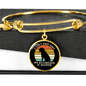 Allergic Rotweiler Bracelet Stainless Steel or 18k Gold Circle Bangle-Express Your Love Gifts