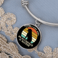 Allergic Rotweiler Bracelet Stainless Steel or 18k Gold Circle Bangle-Express Your Love Gifts