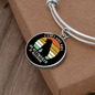 Allergic Rotweiler Bracelet Stainless Steel or 18k Gold Circle Bangle-Express Your Love Gifts
