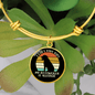Allergic Rotweiler Bracelet Stainless Steel or 18k Gold Circle Bangle-Express Your Love Gifts