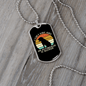 Allergic Rotweiler Necklace Stainless Steel or 18k Gold Dog Tag 24" Chain-Express Your Love Gifts