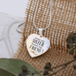 Always My Sister Necklace Stainless Steel or 18k Gold Heart 18-22"-Express Your Love Gifts