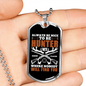 Always Nice To Be Hunter Necklace Stainless Steel or 18k Gold Dog Tag 24" Chain-Express Your Love Gifts