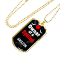Amazon Bird Necklace Stainless Steel or 18k Gold Dog Tag 24" Chain-Express Your Love Gifts
