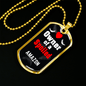 Amazon Bird Necklace Stainless Steel or 18k Gold Dog Tag 24" Chain-Express Your Love Gifts