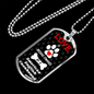 American English Coonhound Love Is Stainless Steel or 18k Gold Dog Tag 24" Chain-Express Your Love Gifts
