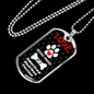 American Hairless Terrier Love Is Stainless Steel or 18k Gold Dog Tag 24" Chain-Express Your Love Gifts