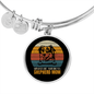 American Shepherd Mom Bracelet Stainless Steel or 18k Gold Circle Bangle-Express Your Love Gifts