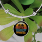 American Shepherd Mom Bracelet Stainless Steel or 18k Gold Circle Bangle-Express Your Love Gifts