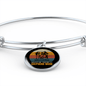 American Shepherd Mom Bracelet Stainless Steel or 18k Gold Circle Bangle-Express Your Love Gifts