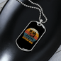 American Shepherd Mom Necklace Stainless Steel or 18k Gold Dog Tag 24" Chain-Express Your Love Gifts