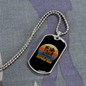 American Shepherd Mom Necklace Stainless Steel or 18k Gold Dog Tag 24" Chain-Express Your Love Gifts
