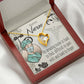 An Amazing Nurse Healthcare Medical Worker Nurse Appreciation Gift Forever Necklace w Message Card-Express Your Love Gifts