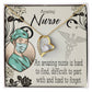 An Amazing Nurse Healthcare Medical Worker Nurse Appreciation Gift Forever Necklace w Message Card-Express Your Love Gifts