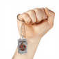 An Animal Professional Hunter Hunting Necklace Stainless Steel or 18k Gold Dog Tag 24"-Express Your Love Gifts