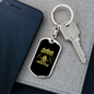 Ancient Life Style Hunter'S Keychain Gift Stainless Steel or 18k Gold Dog Tag Keyring-Express Your Love Gifts