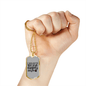 Angels Among Us Necklace Stainless Steel or 18k Gold Dog Tag 24" Chain-Express Your Love Gifts