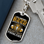Another Beer Hunter'S Keychain Gift Stainless Steel or 18k Gold Dog Tag Keyring-Express Your Love Gifts
