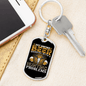 Another Beer Hunter'S Keychain Gift Stainless Steel or 18k Gold Dog Tag Keyring-Express Your Love Gifts