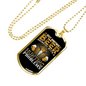 Another Beer Hunting Necklace Stainless Steel or 18k Gold Dog Tag 24" Chain-Express Your Love Gifts