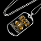 Another Beer Hunting Necklace Stainless Steel or 18k Gold Dog Tag 24" Chain-Express Your Love Gifts