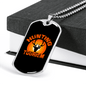 Antlers Hunting Tourism Necklace Stainless Steel or 18k Gold Dog Tag 24"-Express Your Love Gifts