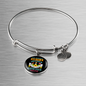 Any Woman Can Be a Border Collie Mom Bracelet Stainless Steel or 18k Gold Circle Bangle-Express Your Love Gifts