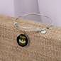 Any Woman Can be a German Shepherd Mother Bracelet Stainless Steel or 18k Gold Circle Bangle-Express Your Love Gifts