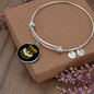 Any Woman Can be a German Shepherd Mother Bracelet Stainless Steel or 18k Gold Circle Bangle-Express Your Love Gifts