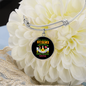 Any Woman Can be a German Shepherd Mother Bracelet Stainless Steel or 18k Gold Circle Bangle-Express Your Love Gifts