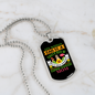Any Woman Can be a German Shepherd Mother Necklace Stainless Steel or 18k Gold Dog Tag 24" Chain-Express Your Love Gifts
