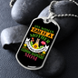 Any Woman Can be a German Shepherd Mother Necklace Stainless Steel or 18k Gold Dog Tag 24" Chain-Express Your Love Gifts
