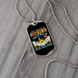 Any Woman Can be a Great Dane Mom Necklace Stainless Steel or 18k Gold Dog Tag 24" Chain-Express Your Love Gifts