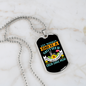 Any Woman Can be a Great Dane Mom Necklace Stainless Steel or 18k Gold Dog Tag 24" Chain-Express Your Love Gifts