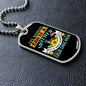 Any Woman Can be a Great Dane Mom Necklace Stainless Steel or 18k Gold Dog Tag 24" Chain-Express Your Love Gifts