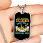 Any Woman Can be a Great Dane Mom Necklace Stainless Steel or 18k Gold Dog Tag 24" Chain-Express Your Love Gifts